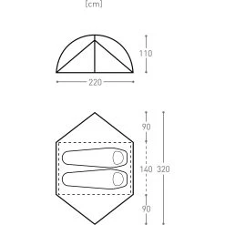 BACH Guam 2 - Zwei-Personen-Kuppelzelt -Camping Verkäufe bach guam 2 zwei personen kuppelzelt willow bough green bac 282973 7010 222 4