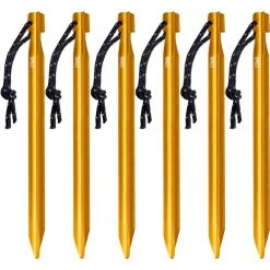 BACH UL Twisted Y22 Pegs - Aluminiumheringe