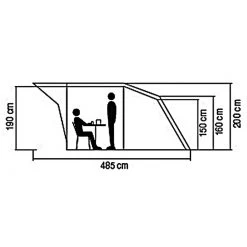 Coleman Oak Canyon 4 Personen - Familienzelt -Camping Verkäufe coleman oak canyon 4 personen familienzelt rl 169955 3