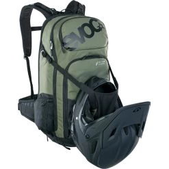EVOC FR Tour E-Ride 30 - E-Bike-Rucksack -Camping Verkäufe evoc fr tour e ride 30 bike rucksack dark olive black evo 0450726562 3