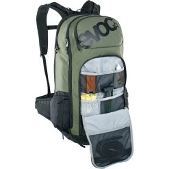 EVOC FR Tour E-Ride 30 - E-Bike-Rucksack -Camping Verkäufe evoc fr tour e ride 30 bike rucksack dark olive black evo 0450726562 4