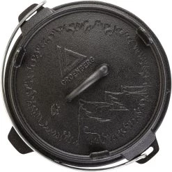 GROENBERG Askja Pot 4L- Gusseiserner Topf -Camping Verkäufe groenberg askja pot 4l gusseiserner topf gro 266016 13