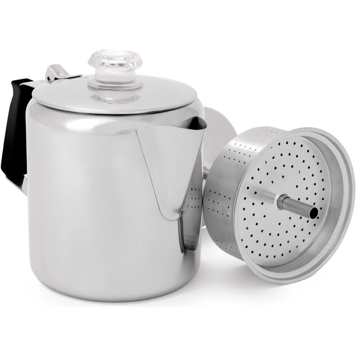 GSI Glacier Stainless 6 Cup Percolator - Kaffee-Kocher 1 GSI Glacier Stainless 6 Cup Percolator - Kaffee-Kocher
