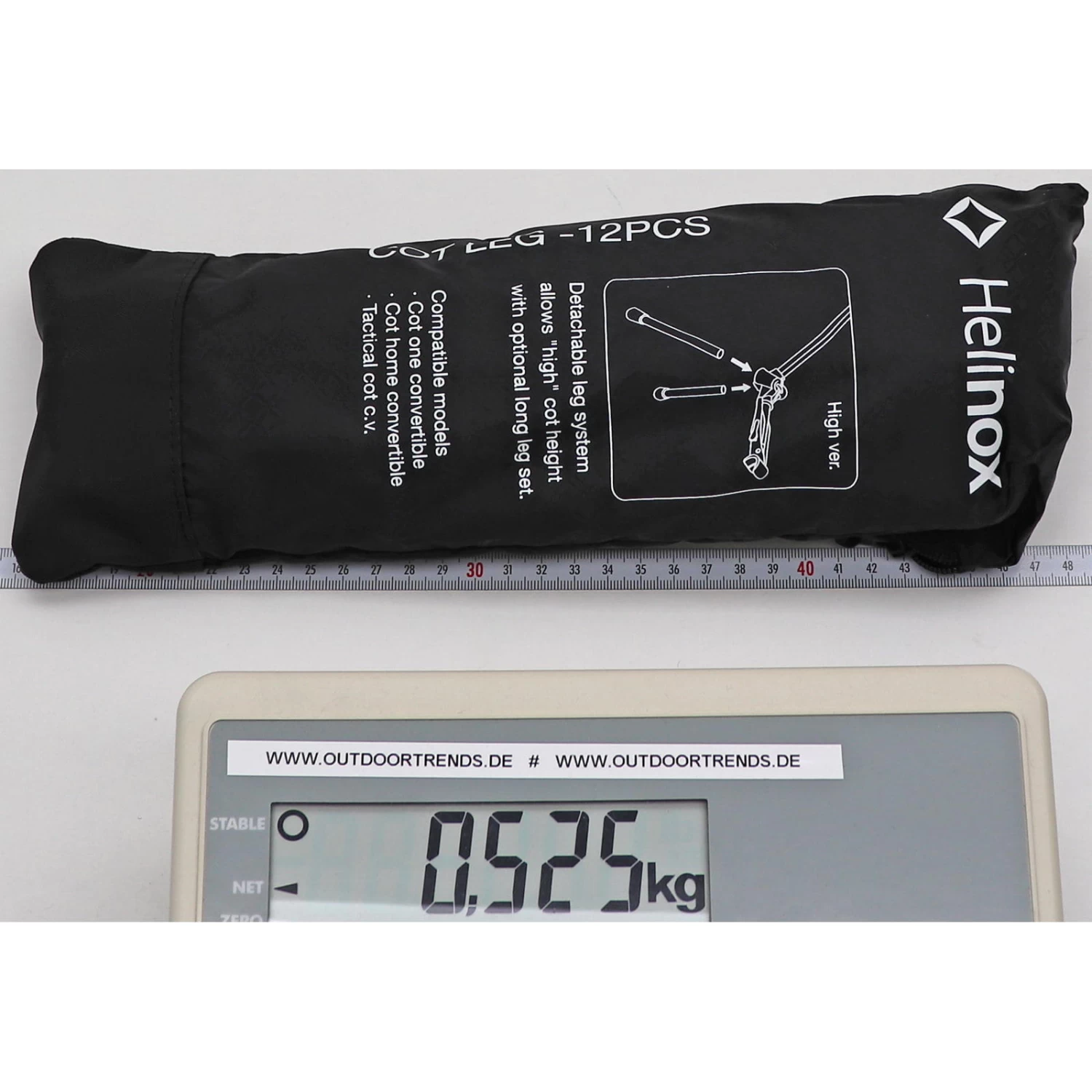 Helinox Cot Leg 12pcs - Erhöhung 4 Helinox Cot Leg 12pcs - Erhöhung – Bild 4