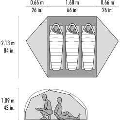 MSR FreeLite 3 V3 - 3 Personen Zelt 15 MSR FreeLite 3 V3 - 3 Personen Zelt -Camping Verkäufe msr freelite 3 v3 personen zelt green cd 11516 15