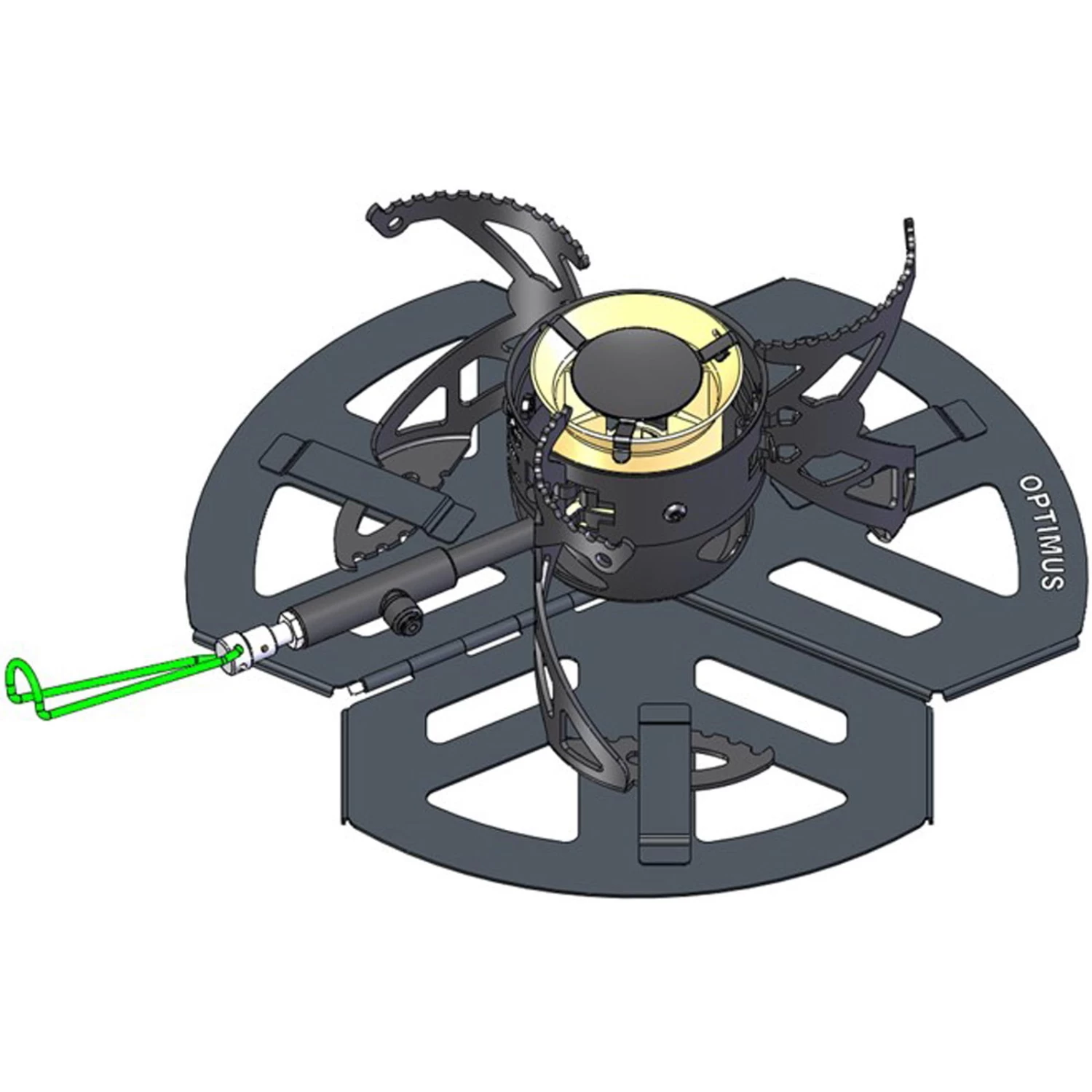 OPTIMUS Stove Stand - Brenner Auflageplatte 3 OPTIMUS Stove Stand - Brenner Auflageplatte – Bild 3