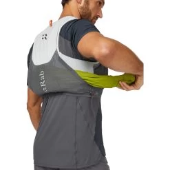 Rab Veil 6 - Laufweste -Camping Verkäufe rab veil 6 laufweste gargoyle graphene qap 40 gag sml 12