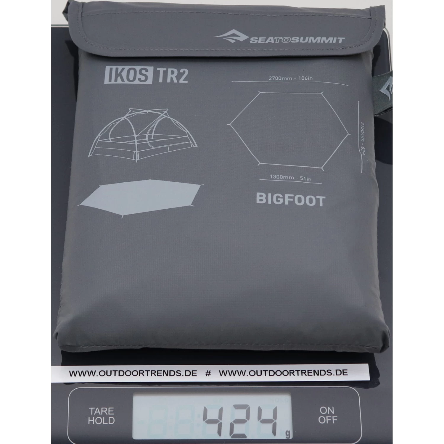 Sea To Summit Bigfoot Footprint Ikos TR2 - Zeltunterlage 2 Sea To Summit Bigfoot Footprint Ikos TR2 - Zeltunterlage – Bild 2