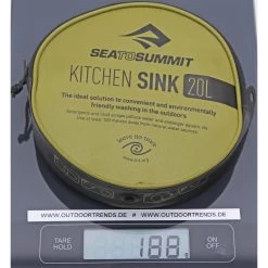 Sea To Summit Kitchen Sink - 20 Liter Waschschüssel -Camping Verkäufe sea to summit kitchen sink 20 liter waschschuessel sts asink20 3