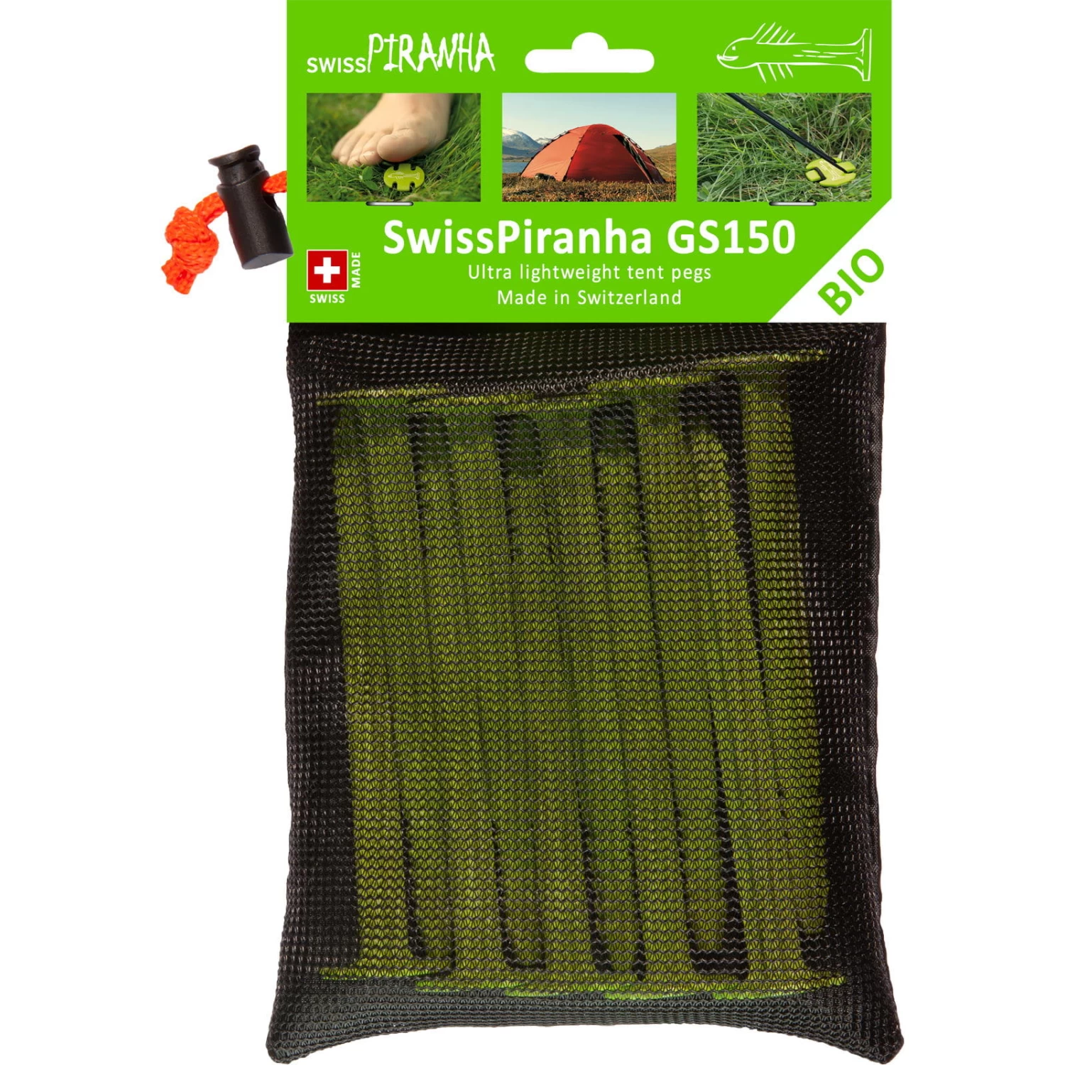 SwissPiranha GS150 - Zeltheringe 2 SwissPiranha GS150 - Zeltheringe – Bild 2