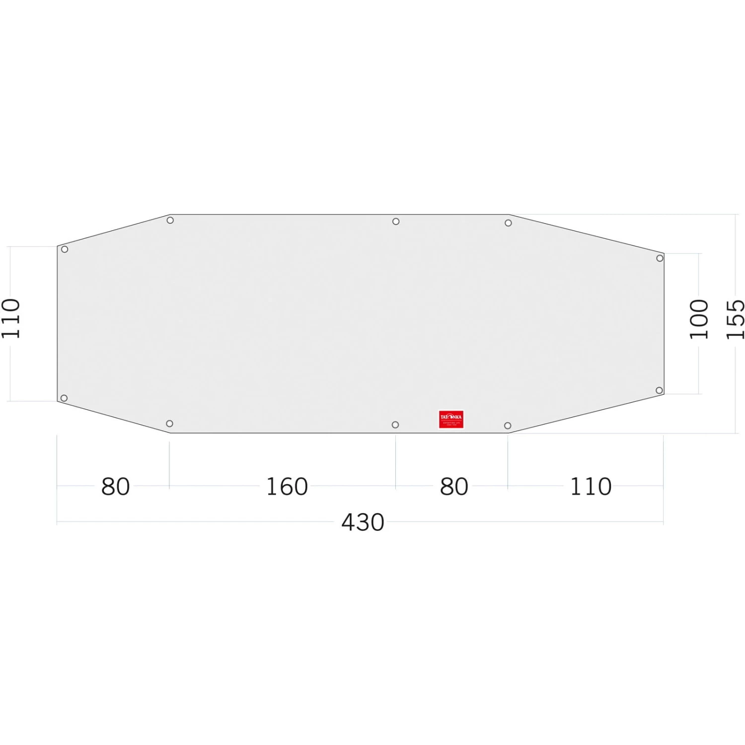 Tatonka Floor Sheet PE Alaska 2 - Zeltunterlage 1 Tatonka Floor Sheet PE Alaska 2 - Zeltunterlage