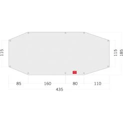Tatonka Floor Sheet PE Alaska 3 - Zeltunterlage