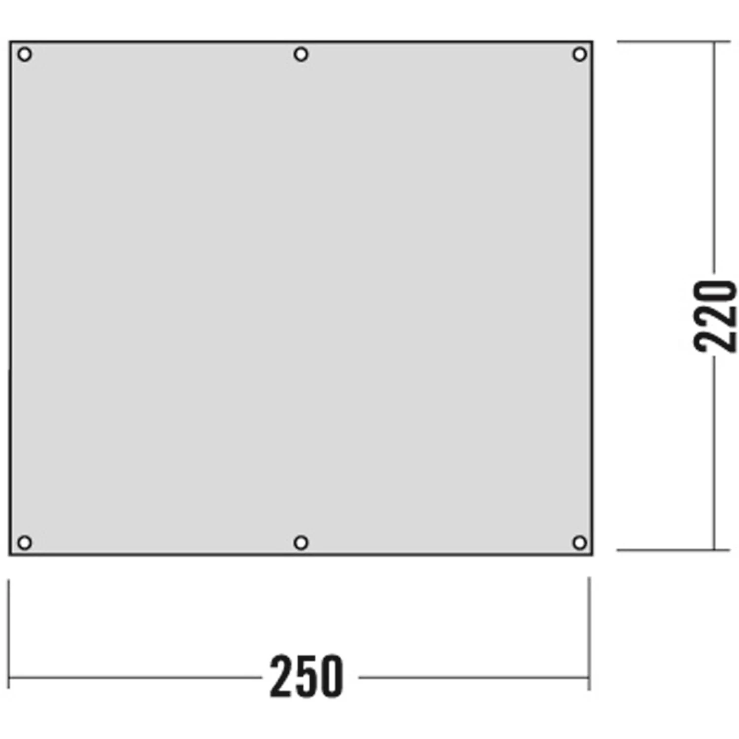 Tatonka 250 X 220 - Zeltunterlage 1 Tatonka 250 X 220 - Zeltunterlage