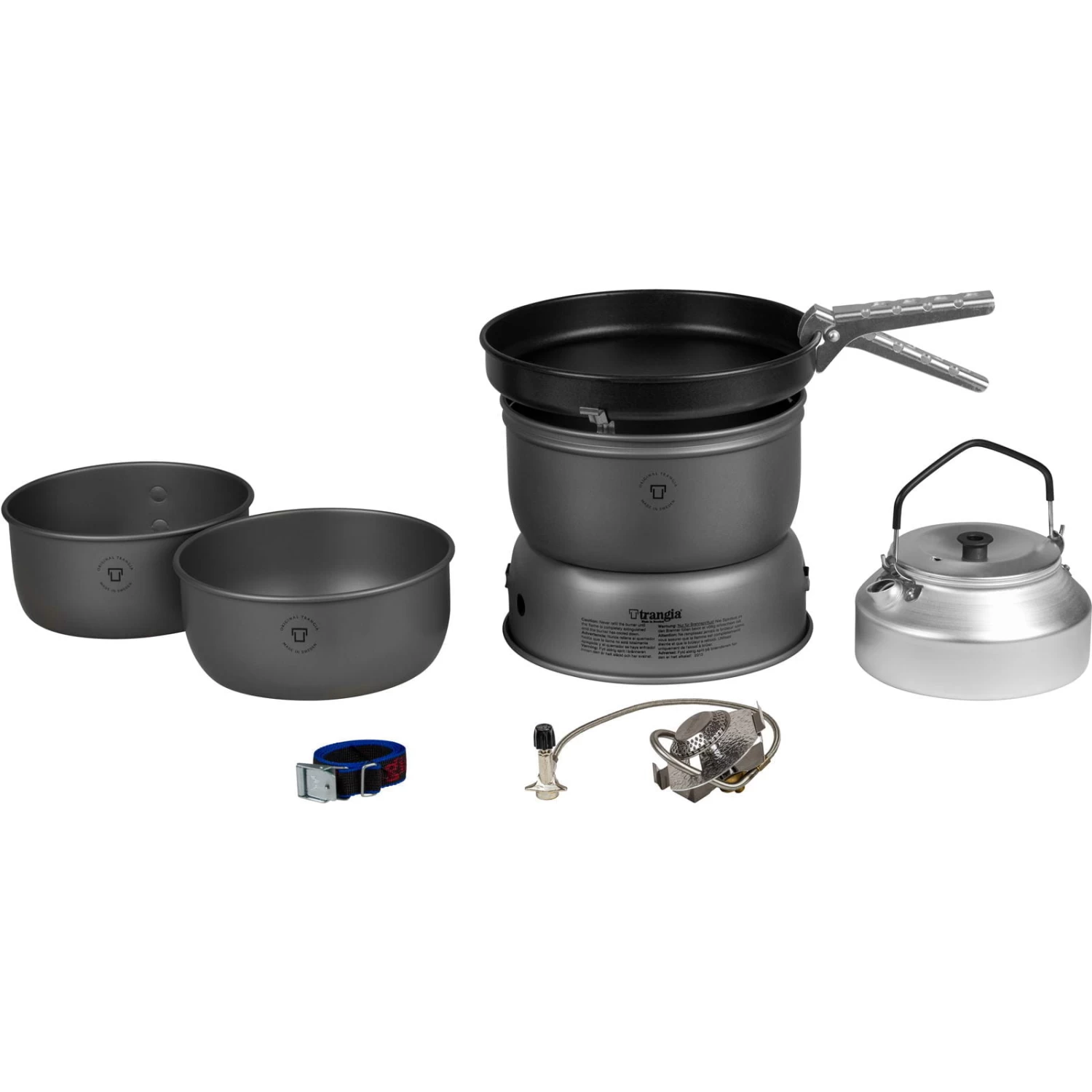 Trangia Sturmkocher Set Groß 25-4 HA Gas - Mit Wasserkessel 1 Trangia Sturmkocher Set Groß 25-4 HA Gas - Mit Wasserkessel