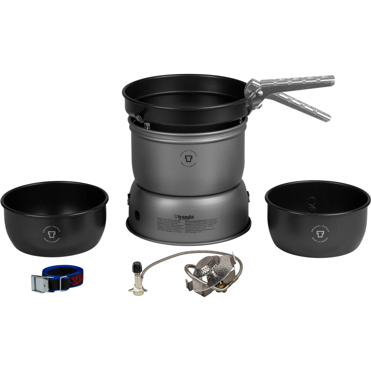 Trangia Sturmkocher Set Klein 27-5 HA Gas - Ohne Wasserkessel 1 Trangia Sturmkocher Set Klein 27-5 HA Gas - Ohne Wasserkessel