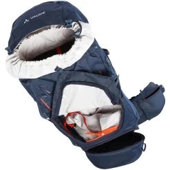 VAUDE Asymmetric 52+8 - Trekkingrucksack -Camping Verkäufe vaude asymmetric 52 8 trekkingrucksack eclipse vau 15945 0100 9